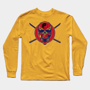 Skull of tai chi N°1 Long Sleeve T-Shirt